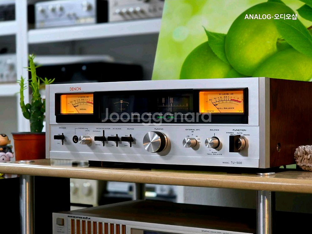 데논 고급 아날로그 튜너 TU-500--2