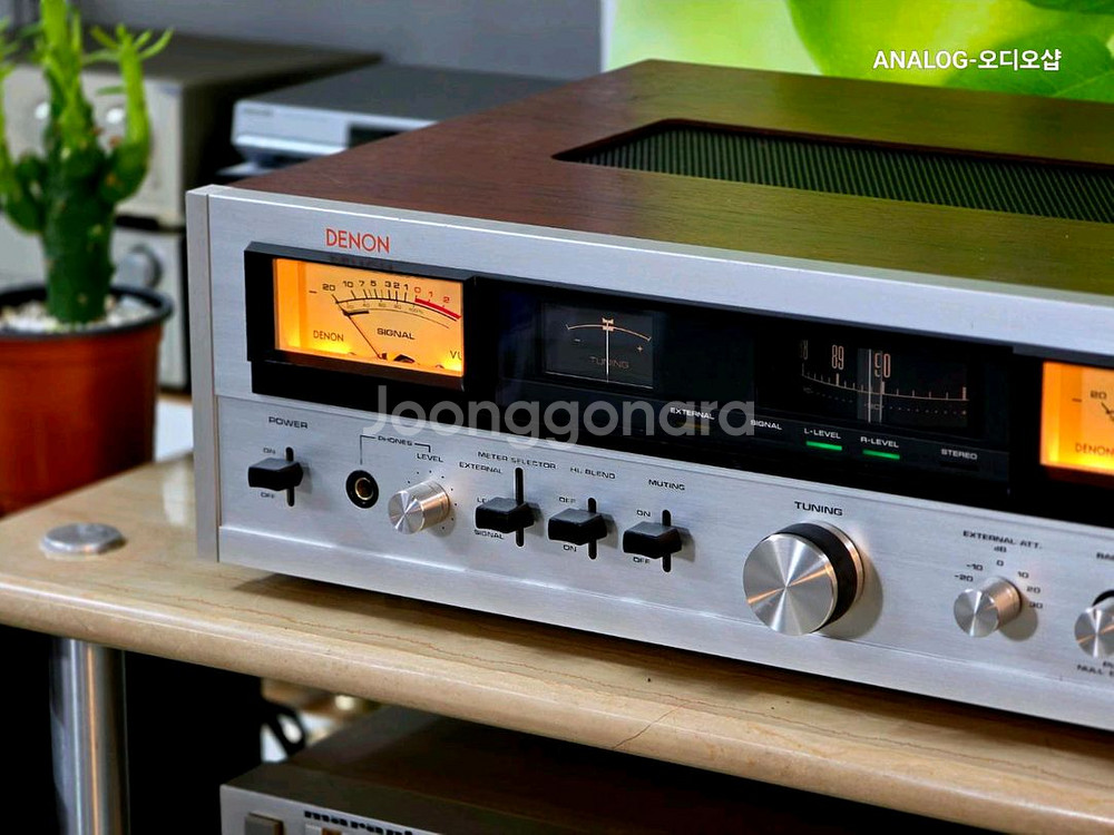 데논 고급 아날로그 튜너 TU-500--5