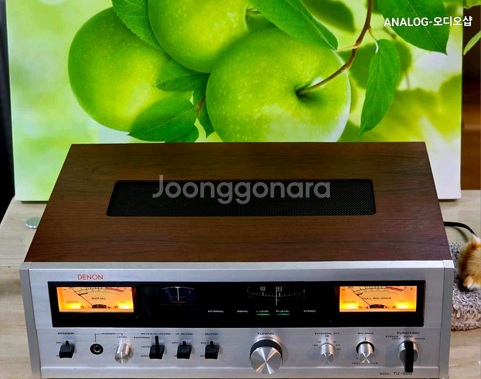 데논 고급 아날로그 튜너 TU-500--6