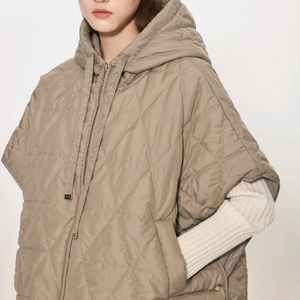 (새상품) 한섬 타임 퀼팅 후드 베스트 TME9WOT548WP1