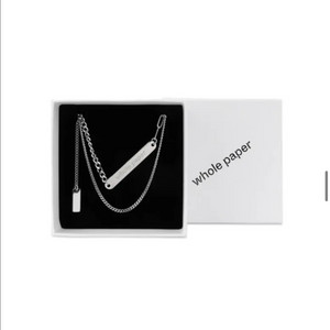 Whole Paper 홀페이퍼 체인 목걸이
