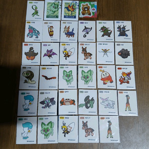 무료배송 포켓몬띠부씰 1개 선택 포켓몬 띠부띠부씰