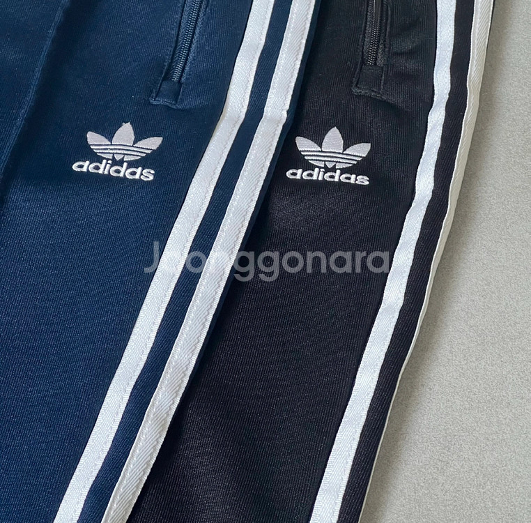 아디다스 팬츠 루즈기장 xs사이즈 네이비,블랙 판매해요--2