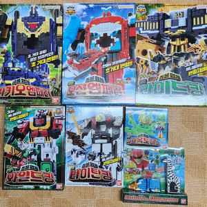 파워레인저 애니멀포스 라이드킹 와일드킹 옥토퍼스 쥬라식킹 브라키오엠페러 와일드킹 타이탄킹