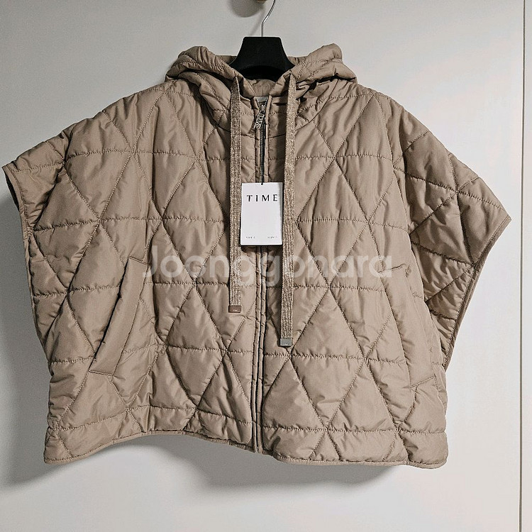 (새상품) 한섬 타임 퀼팅 후드 베스트 TME9WOT548WP1--9