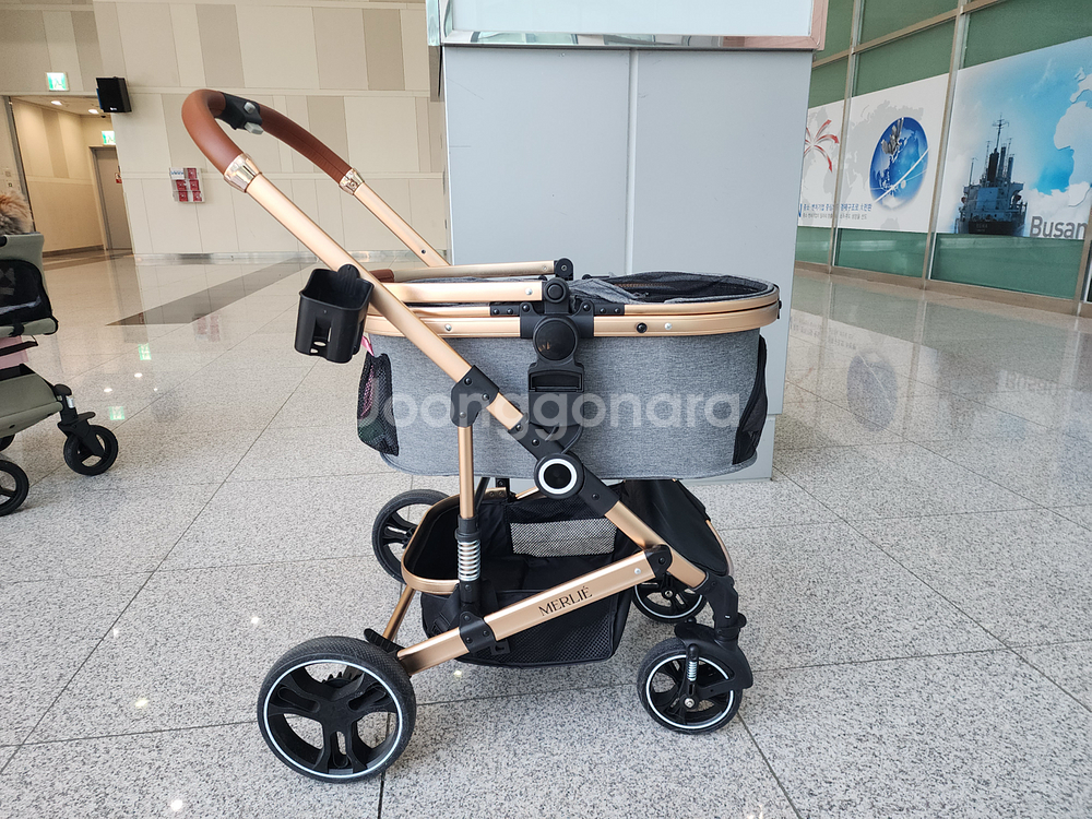 강아지 유모차--2
