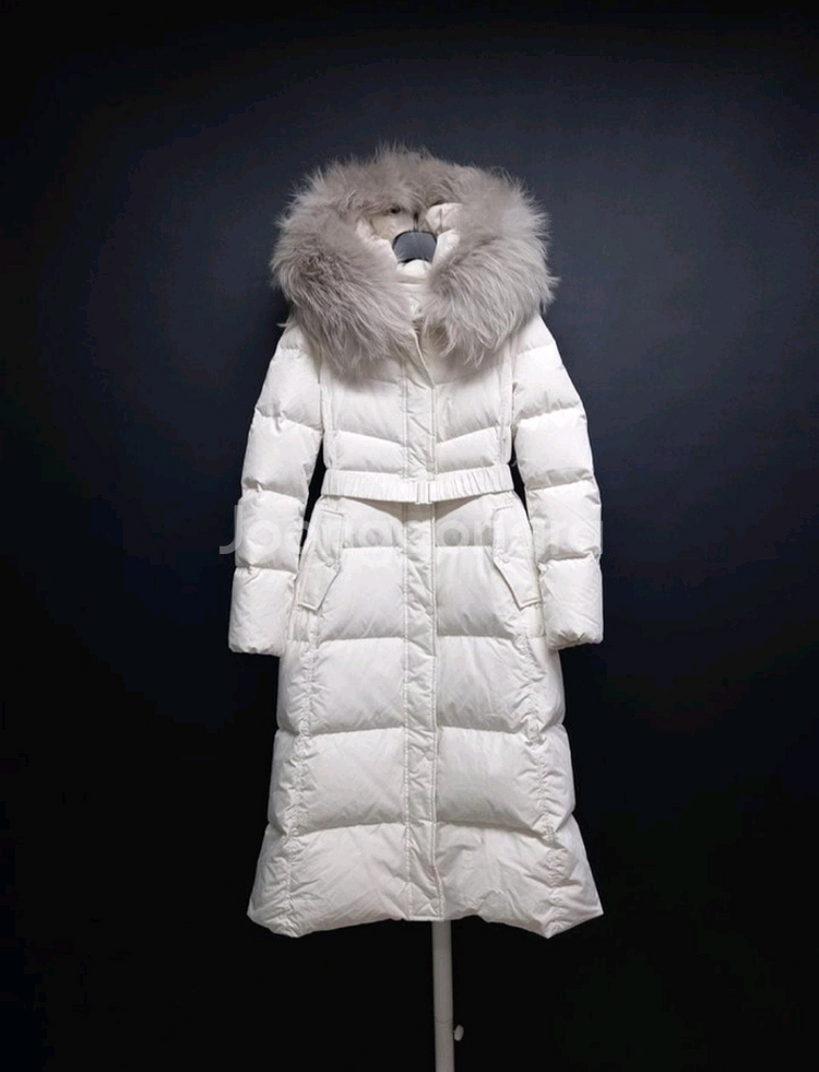 새 에고이스트 구스다운 벨티드 맥시패딩 55--0