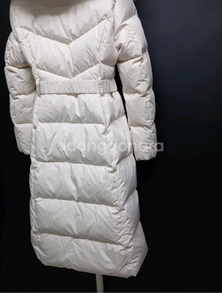 새 에고이스트 구스다운 벨티드 맥시패딩 55--4