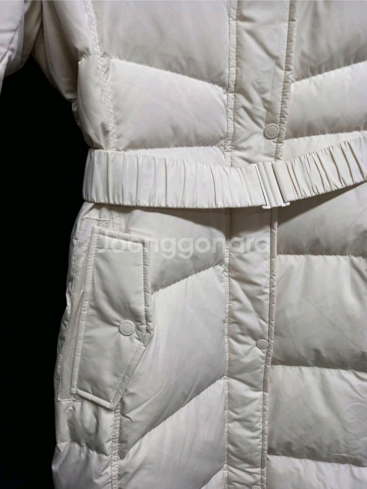 새 에고이스트 구스다운 벨티드 맥시패딩 55--5