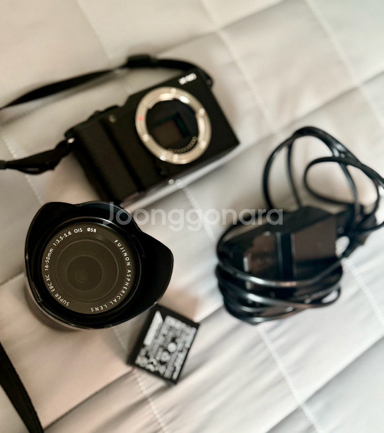 후지필름 미러리스 카메라 X-M1 + 16-50mm 렌즈 세트--0