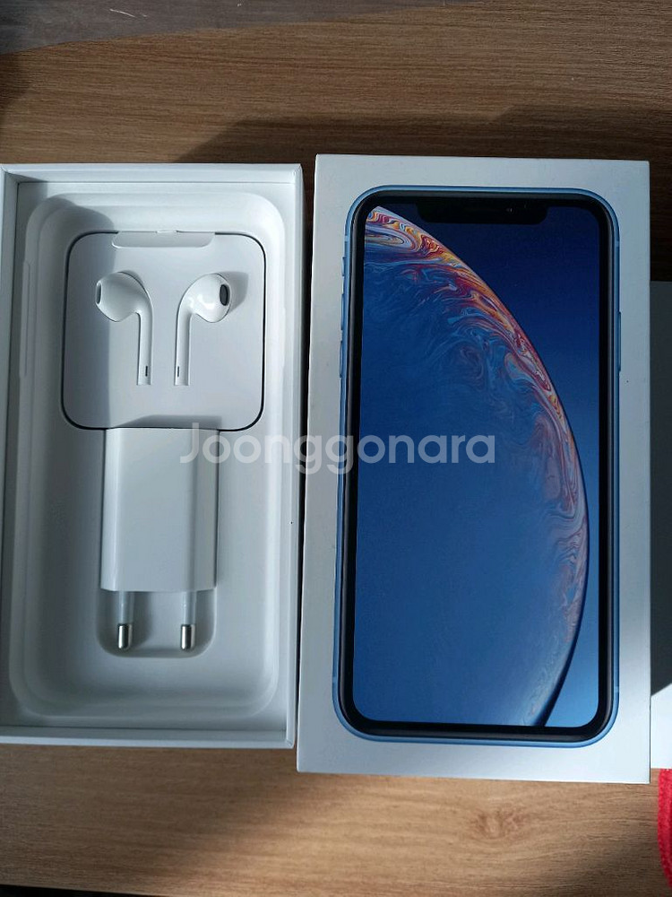 아이폰 XR 블루 64GB--0