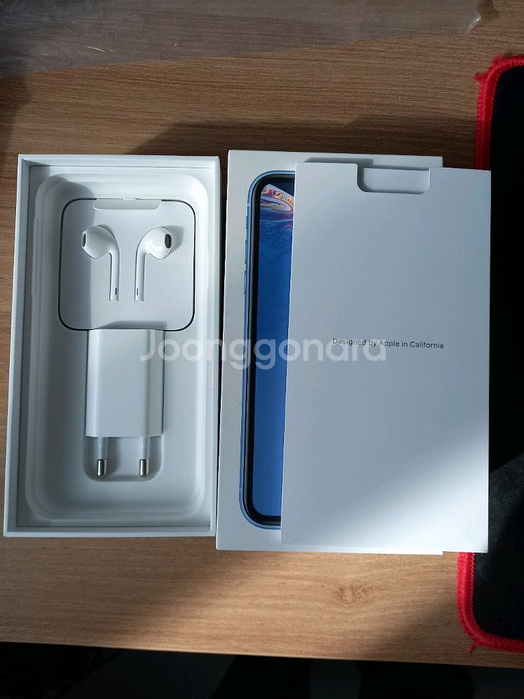 아이폰 XR 블루 64GB--1