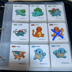 무료배송 포켓몬띠부씰 1개 선택 포켓몬 띠부띠부씰