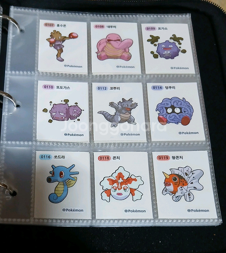 무료배송 포켓몬띠부씰 1개 선택 포켓몬 띠부띠부씰--7