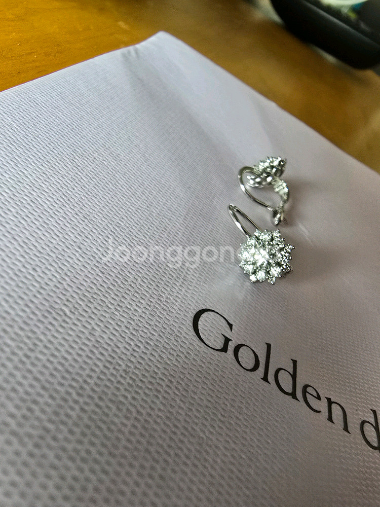 마가리트2C 다이아몬드 귀걸이 최상등급--5