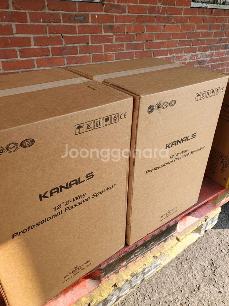KRS-1230 패시브스피커 12인치 600와트 박스미개봉 새제품 대형스피커 2통--0