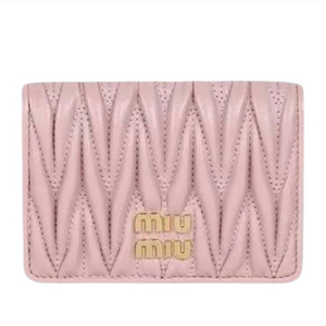 미우미우 마테라쎄 반지갑