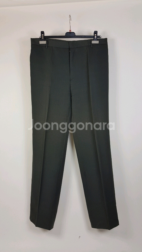 엑스테 진브라운색 게버딘 울 남성 정장--2