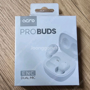 아크로 프로버즈 블루투스 이어폰 새제품