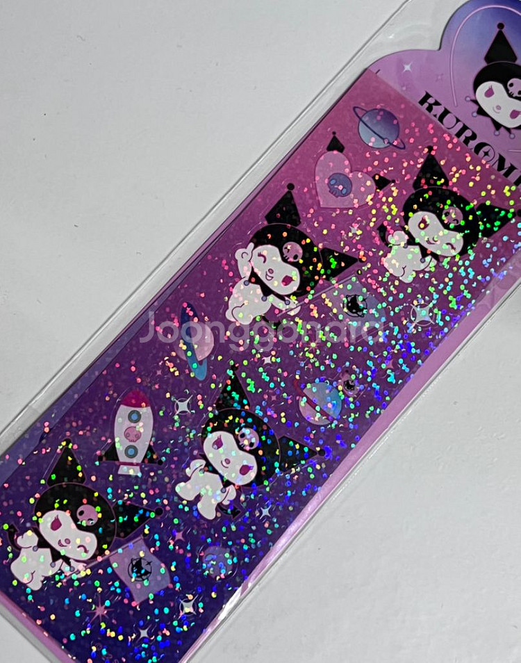 산리오 쿠로미 프로젝트 펄 스티커 세트--1