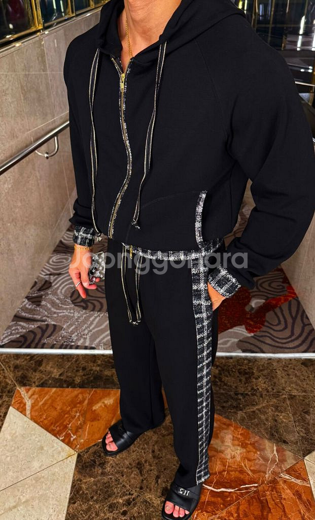 라피나토 트위드 트레이닝셋업 50사이즈--1