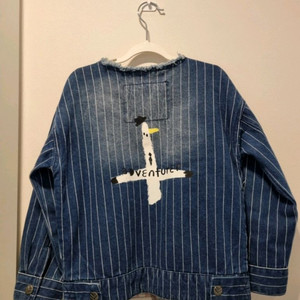 데님인더박스 남아 청자켓