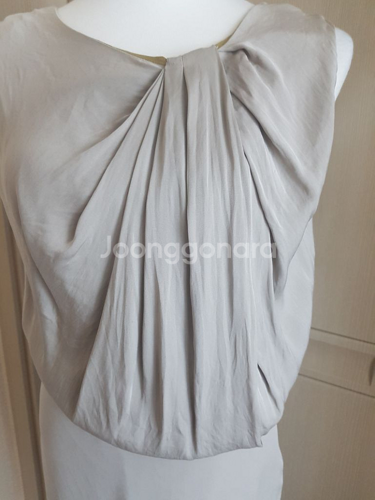 미샤 실크 원피스--1