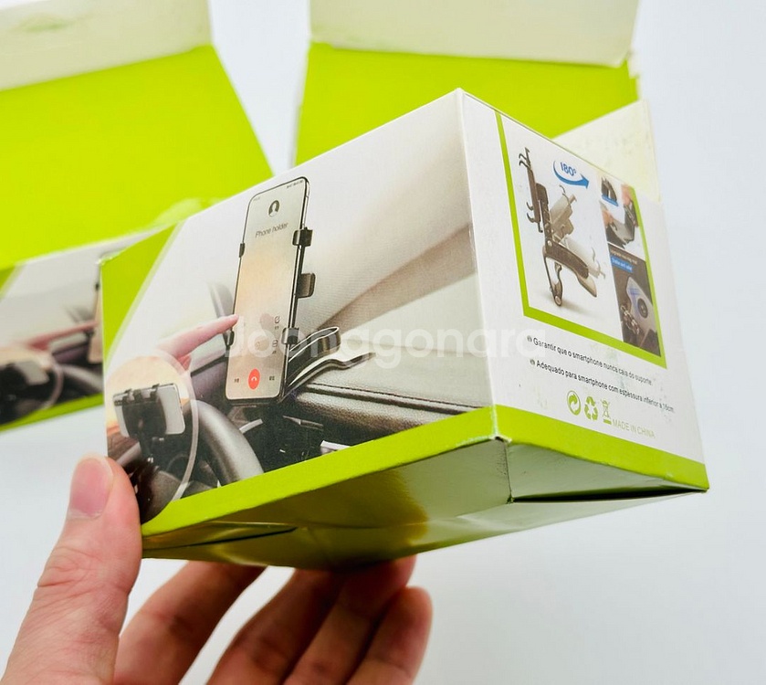 미개봉 회전 집게형 차량/런닝머신 스마트폰 거치대--0