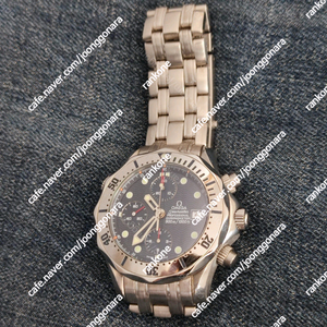 정품 오메가 씨마스터 크로노