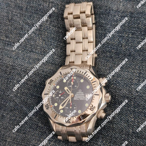 정품 오메가 씨마스터 크로노