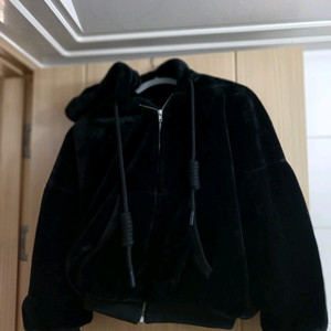 플리츠플리즈 후드 집업