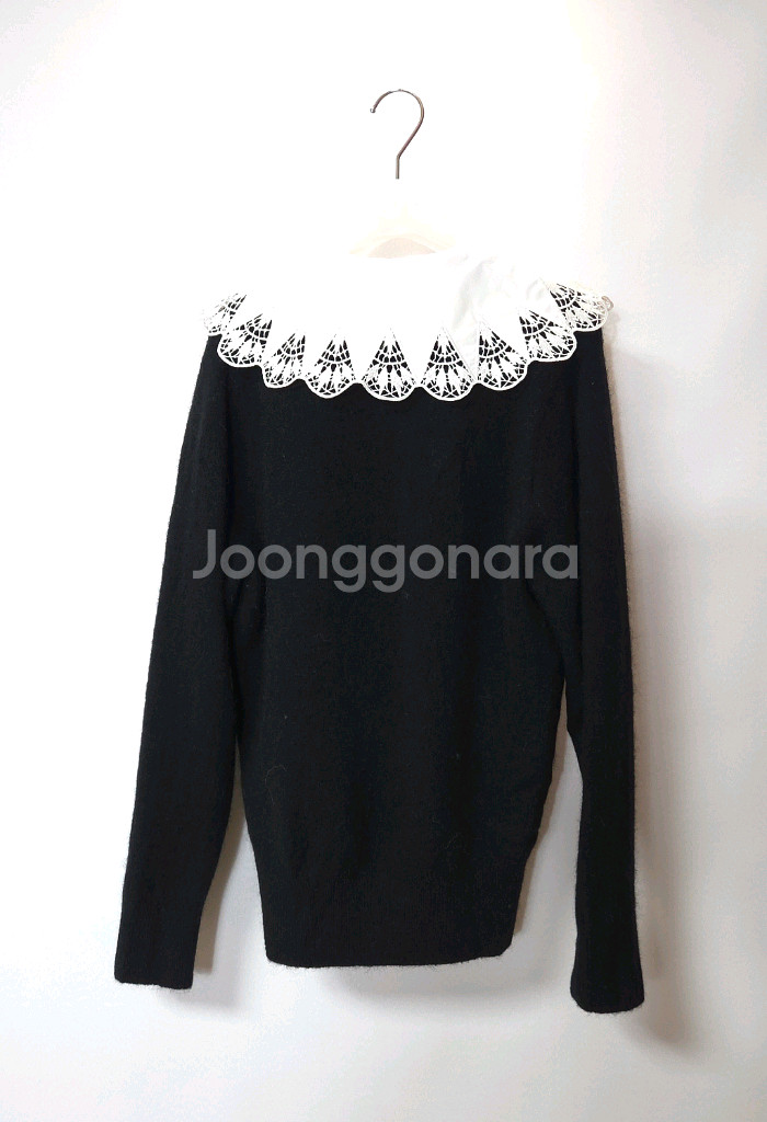 산드로 포플린 칼라 알파카 니트 탑 44 ~ 66--7