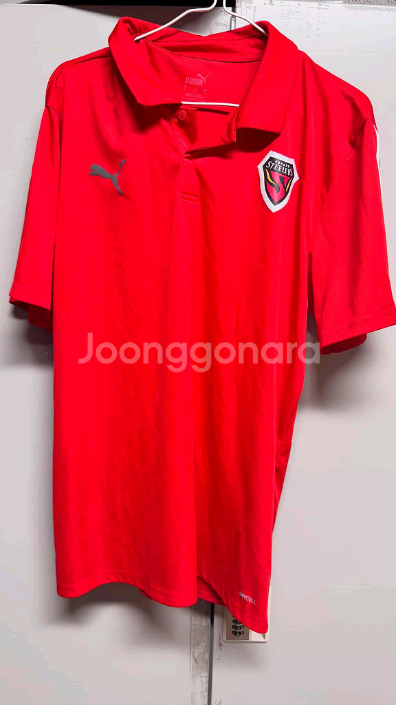 포항스틸러스 훈련 카라티 빨간색--0