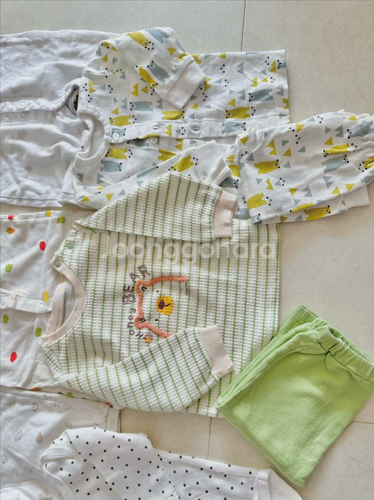 80사이즈 내복9벌 일괄--6