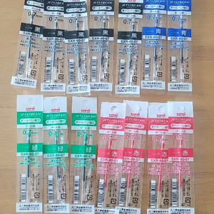 Uni 제트스트림 볼펜 리필심 0.7mm