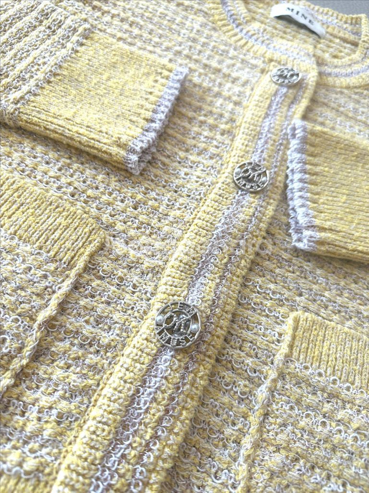 한섬 팸셀 마인 글리터 가디건--6