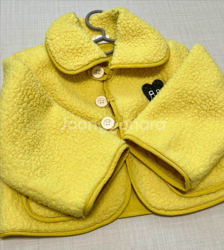 런레빗 후리스자켓 유아 뽀글이 2y--0