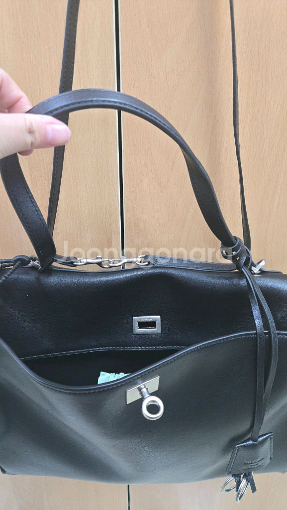 로데오 가죽 핸드백--2