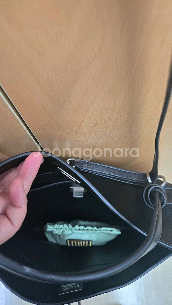 로데오 가죽 핸드백--3