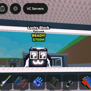 브레인롯즈 훔치기 시크릿 럭키블럭