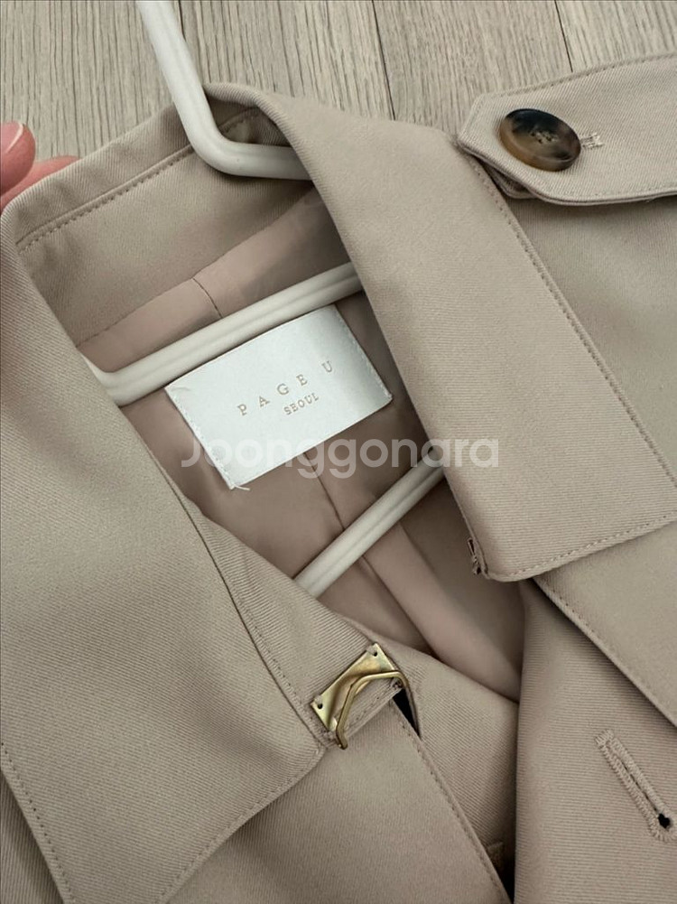 페이지유 트렌치코트--2