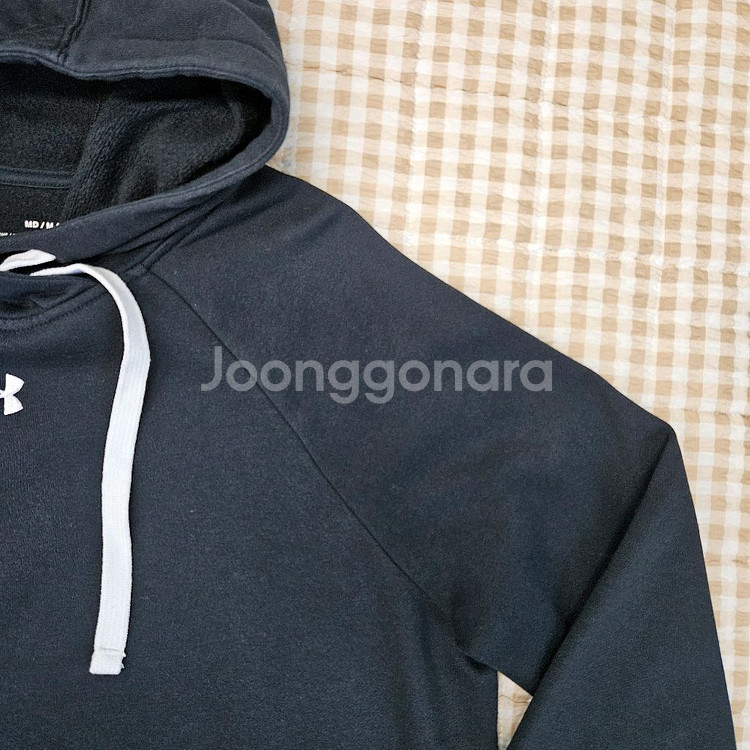 언더아머 오버핏 기모 후드티 남자100--2