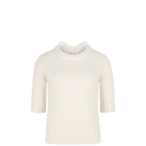 더로랑 알파카 실크 리본 니트