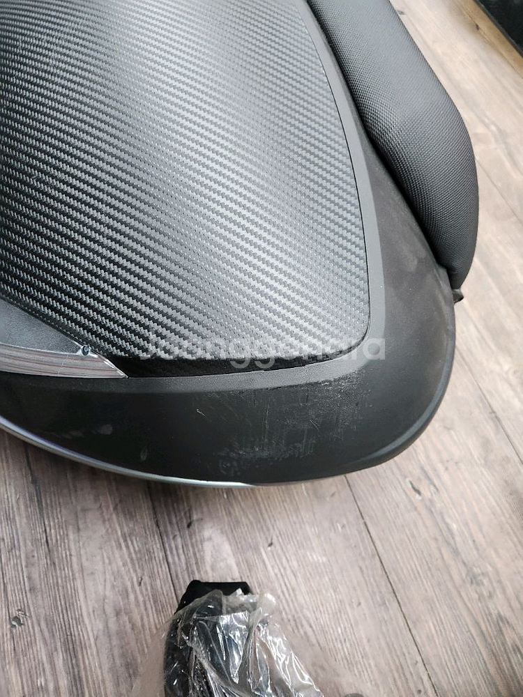 카본 패턴 오토바이 쿨러--2