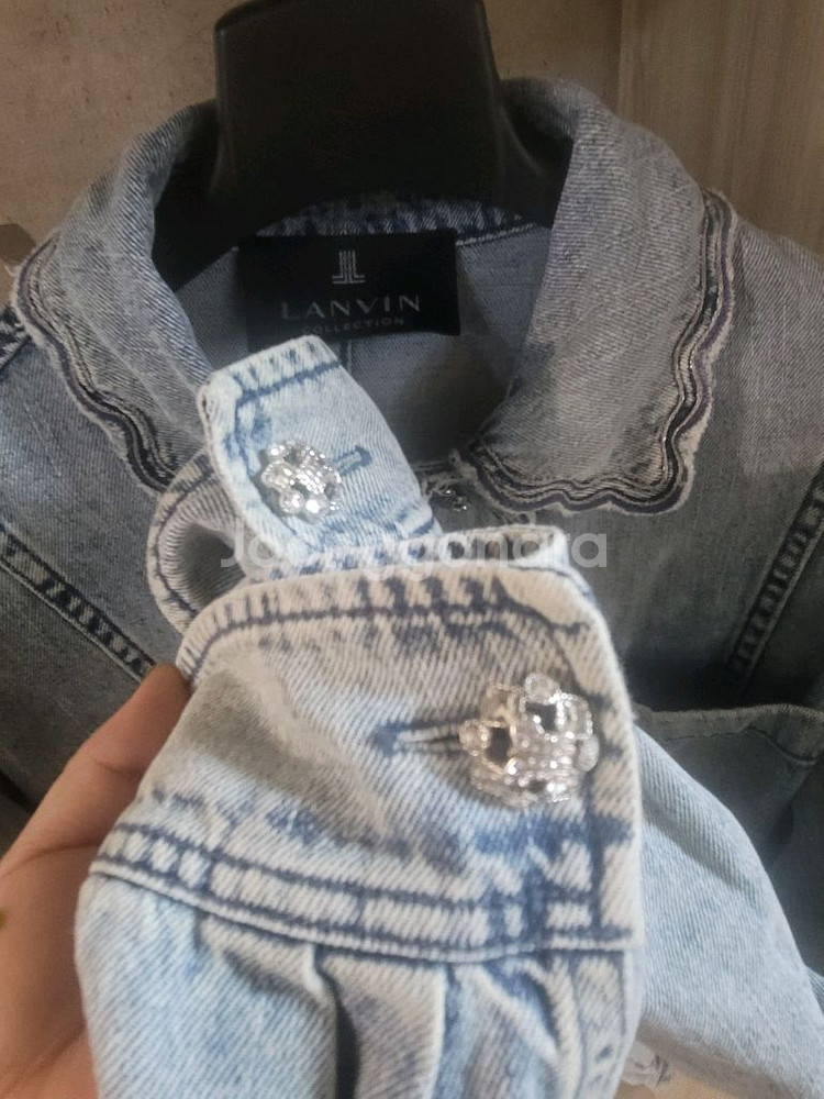 랑방컬렉션 데님 자켓--5