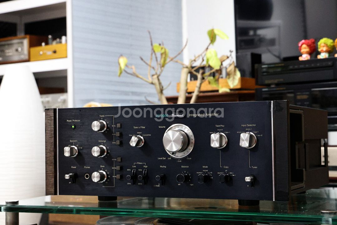 산수이 명기 AU-9900 인티앰프ㅡ고급스런음색ㅡ--3