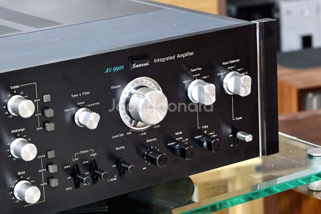 산수이 명기 AU-9900 인티앰프ㅡ고급스런음색ㅡ--5