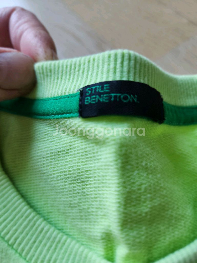 베네통키즈 남아 맨투맨 145--2