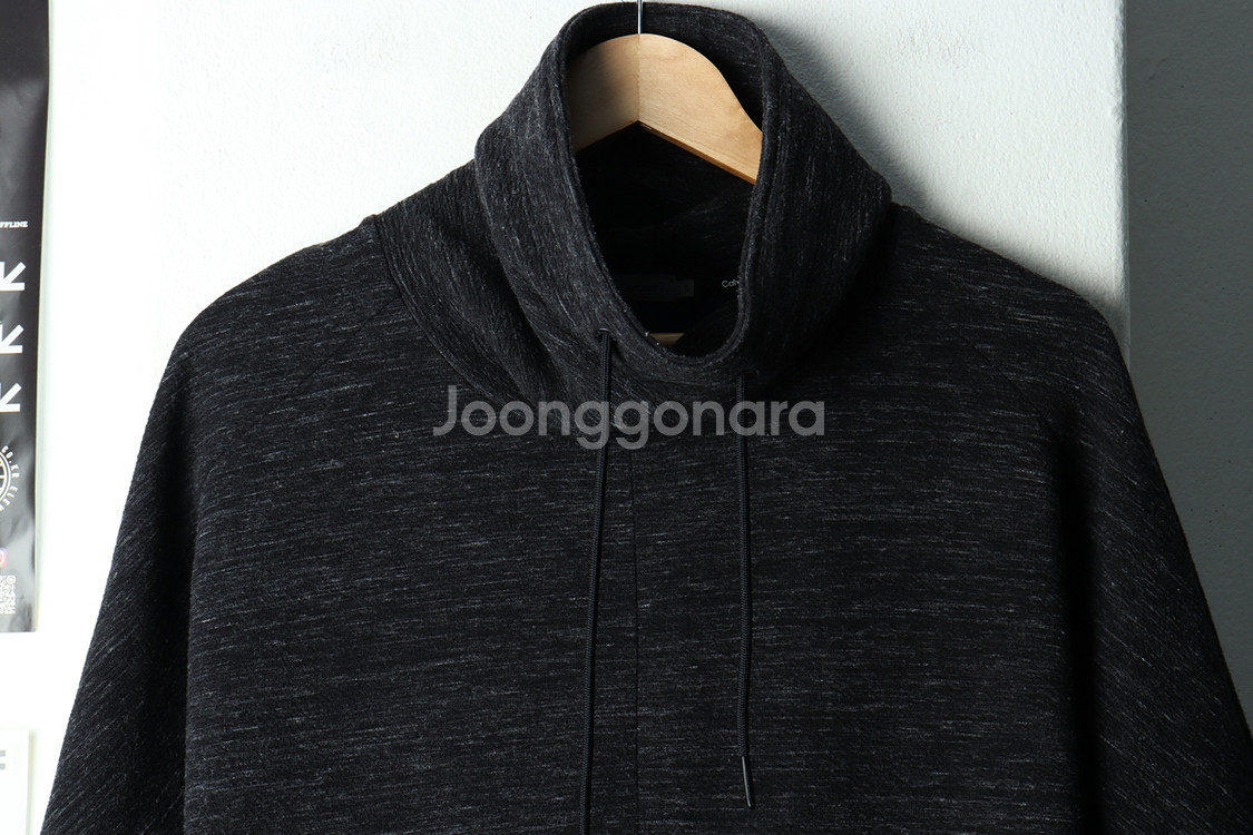 W(S) 캘빈클라인 드레스 원피스 반폴라 차콜--2