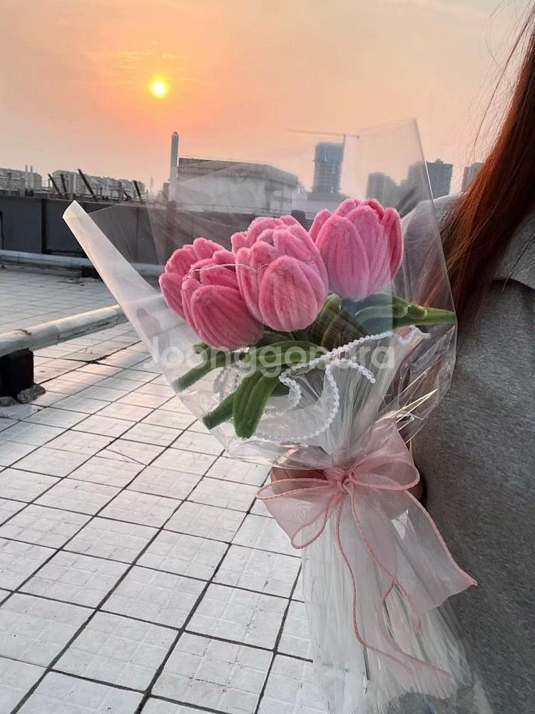 캐릭터 꽃다발 인형 선물세트--6